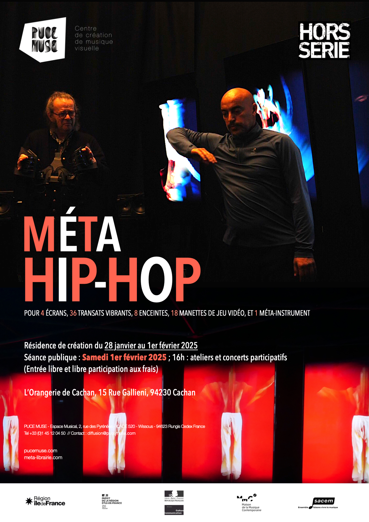 Méta-Hip-Hop : résidence de création @ L'Orangerie de Cachan